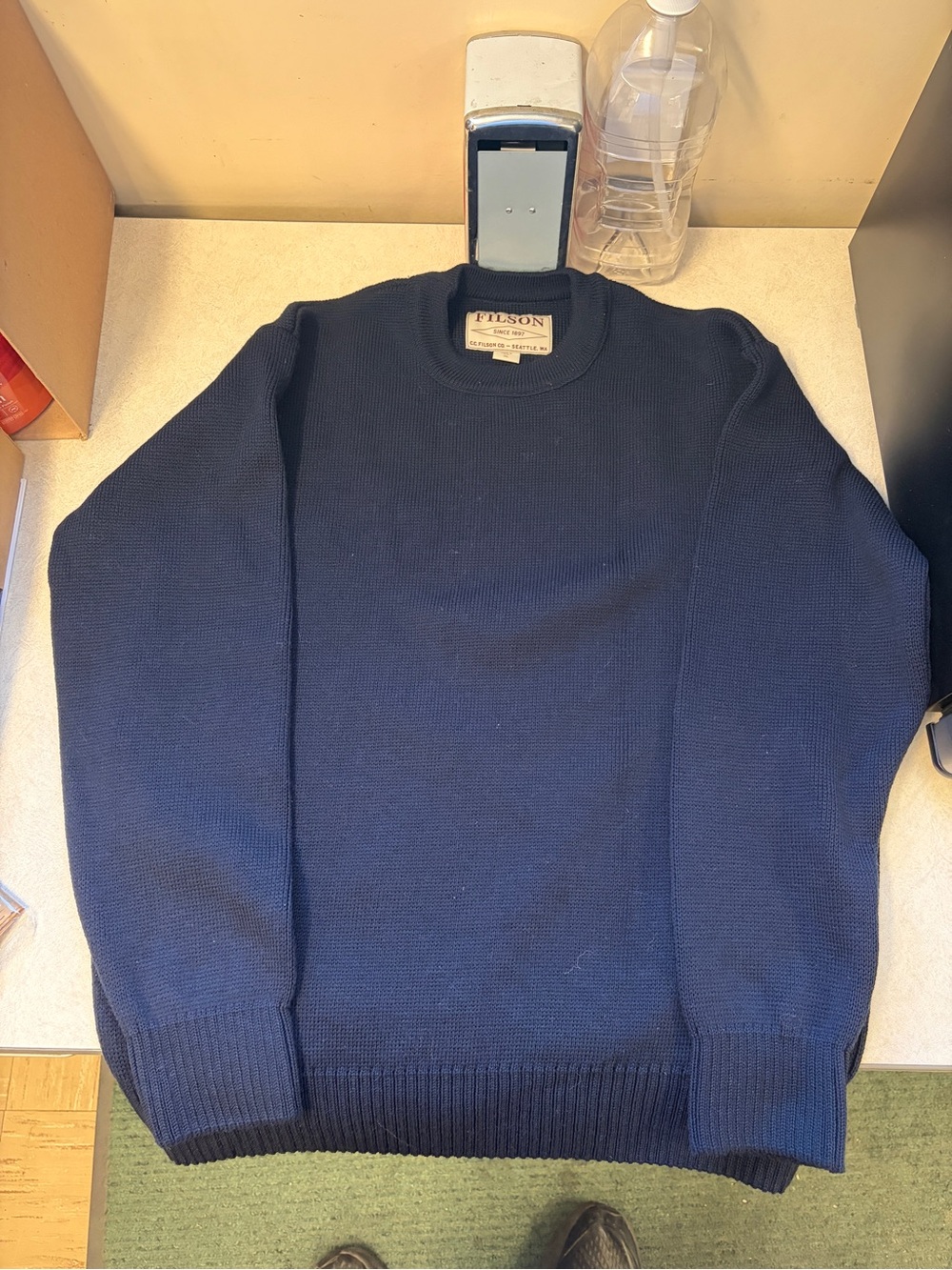 Filson wool crewneck guide sweater